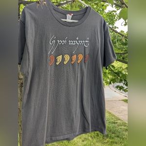 Large LOTR "All Are Welcome Here" Tee